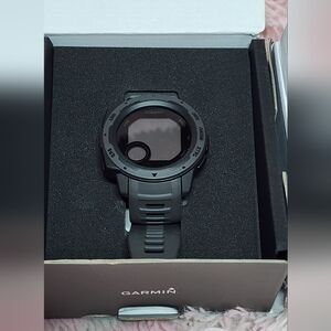 Garmin Instinct Graphite Smartwatch GPS Military Multi Sports Watch